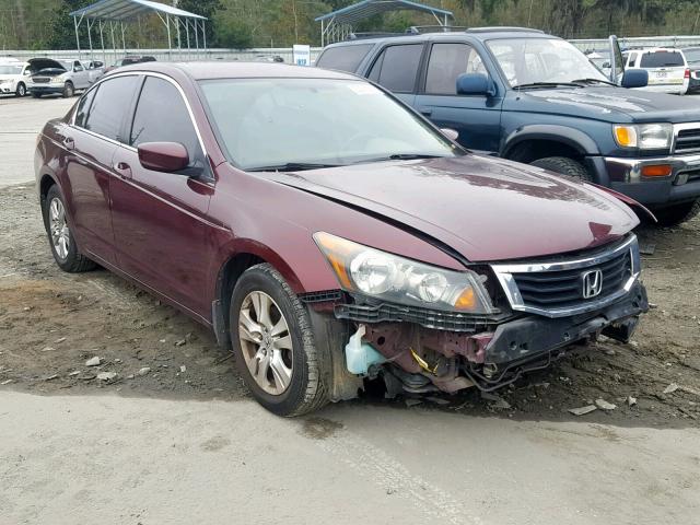 1HGCP2F46AA160444 - 2010 HONDA ACCORD LXP MAROON photo 1