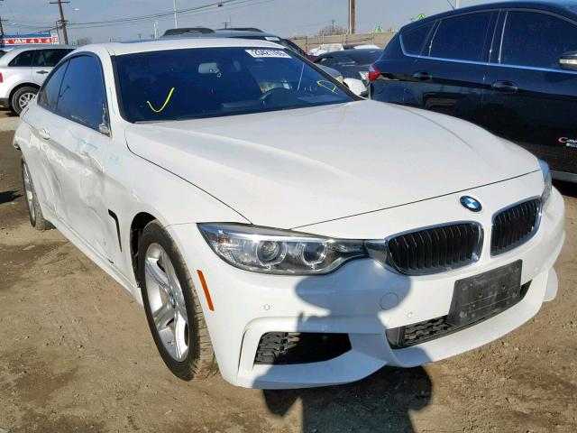 WBA3N7C58EK220946 - 2014 BMW 428 I WHITE photo 1