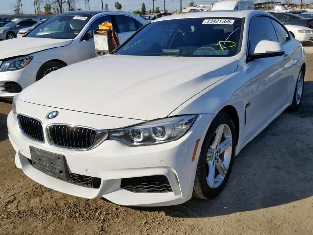 WBA3N7C58EK220946 - 2014 BMW 428 I WHITE photo 2