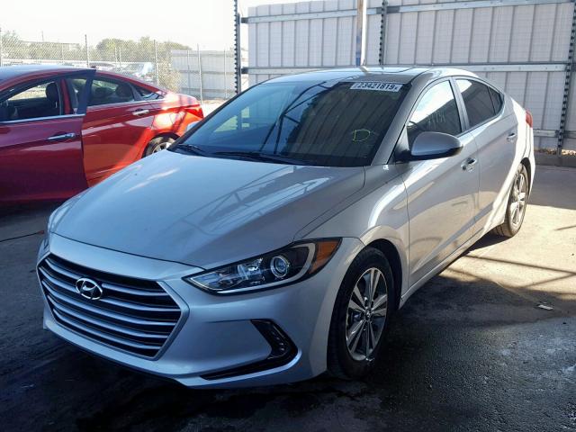 KMHD84LF2HU237199 - 2017 HYUNDAI ELANTRA SE 银色 照片 2