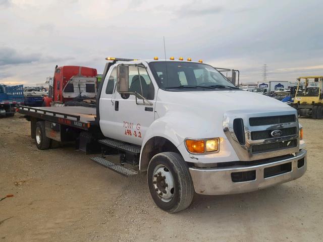 3FRNX6FC0DV028046 - 2013 FORD F650 SUPER WHITE photo 1