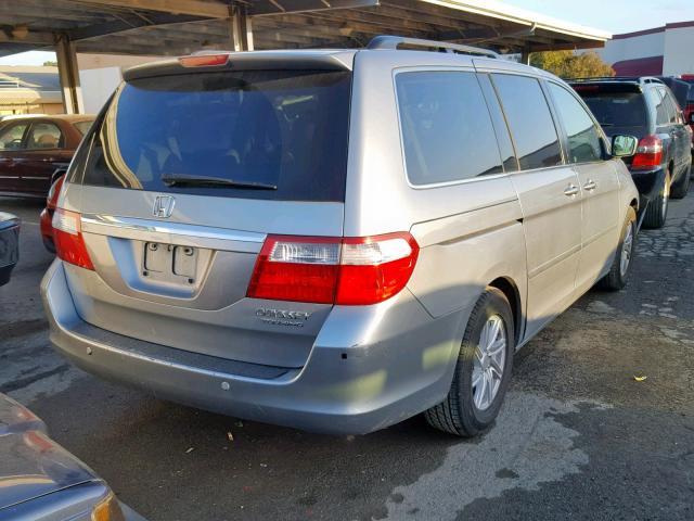 5FNRL38805B090415 - 2005 HONDA ODYSSEY TO GRAY photo 4