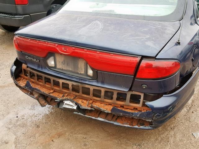 1FAFP6636WK287924 - 1998 FORD CONTOUR LX 蓝色 照片 9