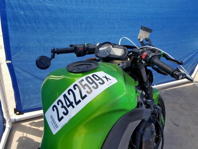 JKAZXCG18CA016815 - 2012 KAWASAKI ZX1000 G GREEN photo 5