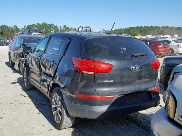 KNDPB3AC8G7873435 - 2016 KIA SPORTAGE L BLACK photo 3