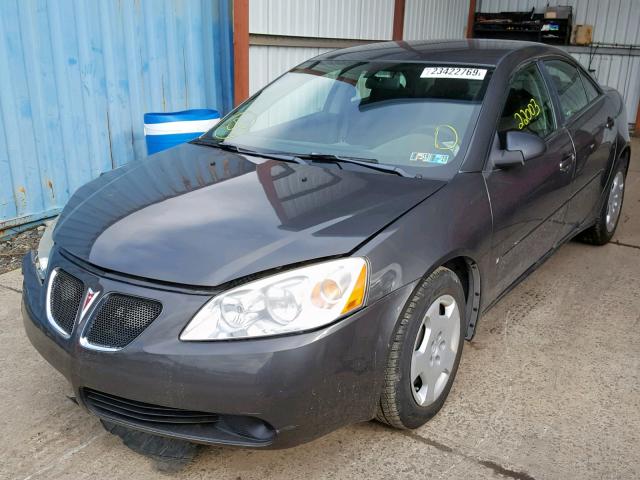 1G2ZF55B564263538 - 2006 PONTIAC G6 SE GRAY photo 2