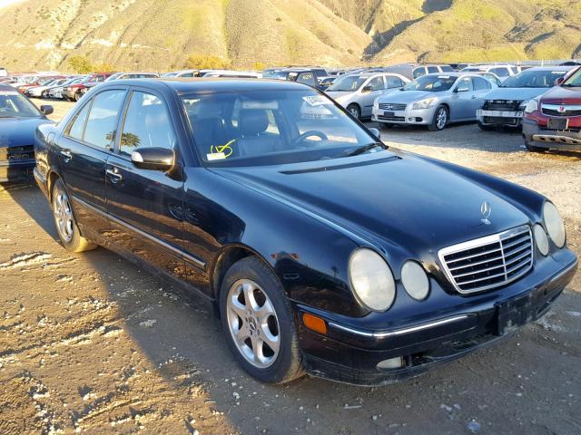 WDBJF65J22B407881 - 2002 MERCEDES-BENZ E 320 BLACK photo 1