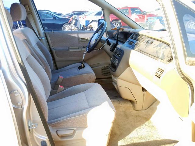 JHMRA1864SC015961 - 1995 HONDA ODYSSEY LX TAN photo 5