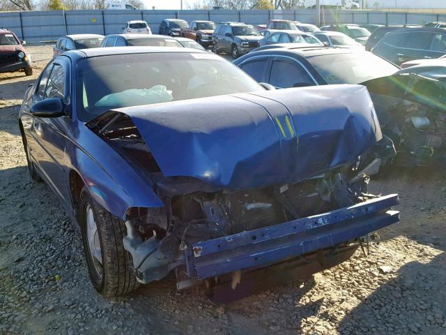 2G1WX12K049245945 - 2004 CHEVROLET MONTE CARL BLUE photo 1