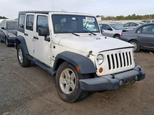 1J8GA39197L133477 - 2007 JEEP WRANGLER X WHITE photo 1