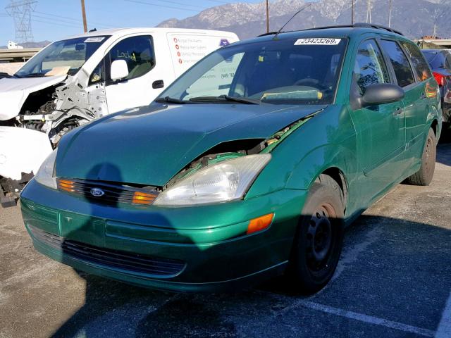 1FAFP363X2W254443 - 2002 FORD FOCUS SE GREEN photo 2