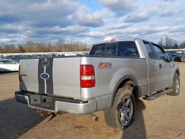 1FTPX14595NA35927 - 2005 FORD F150 灰色 照片 4
