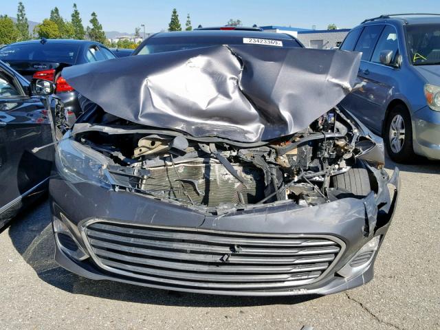 4T1BK1EB2FU192666 - 2015 TOYOTA AVALON XLE 石墨色 照片 9