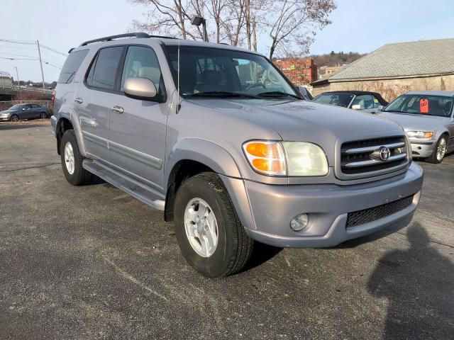 5TDBT48A81S046050 - 2001 TOYOTA SEQUOIA LI GRAY photo 1