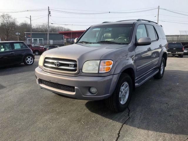 5TDBT48A81S046050 - 2001 TOYOTA SEQUOIA LI GRAY photo 3