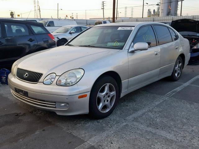 JT8BD69S910122070 - 2001 LEXUS GS 300 SILVER photo 2