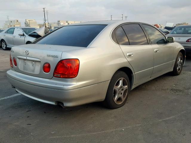 JT8BD69S910122070 - 2001 LEXUS GS 300 SILVER photo 4