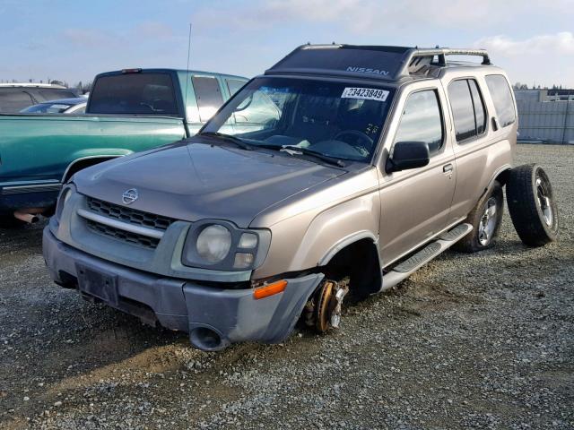 5N1ED28T64C612661 - 2004 NISSAN XTERRA XE GRAY photo 2