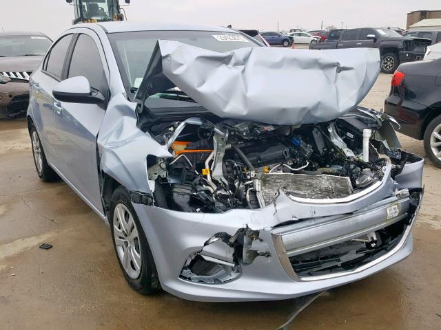 1G1JB5SHXH4136387 - 2017 CHEVROLET SONIC LS 蓝色 照片 1