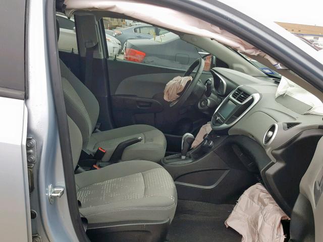 1G1JB5SHXH4136387 - 2017 CHEVROLET SONIC LS 蓝色 照片 5