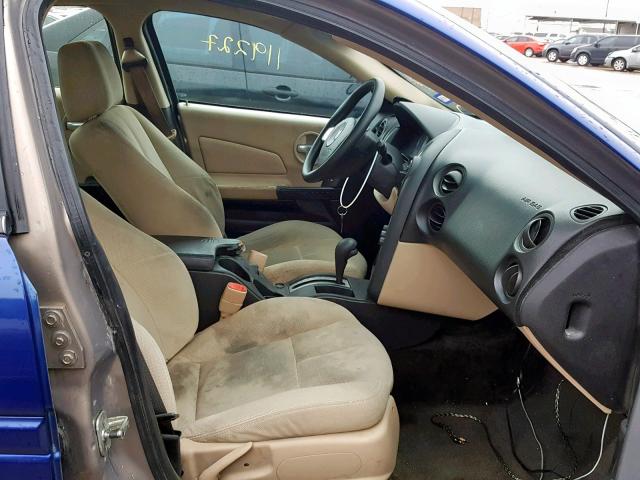 2G2WP552X61259318 - 2006 PONTIAC GRAND PRIX BLUE photo 5