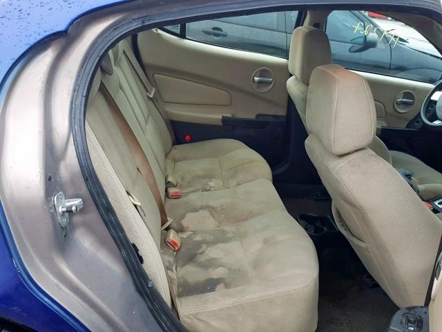 2G2WP552X61259318 - 2006 PONTIAC GRAND PRIX BLUE photo 6