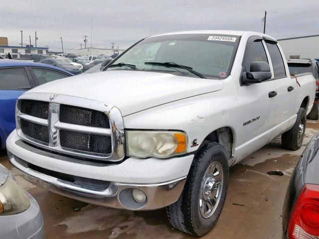 3D7KA28C74G122460 - 2004 DODGE RAM 2500 S WHITE photo 2