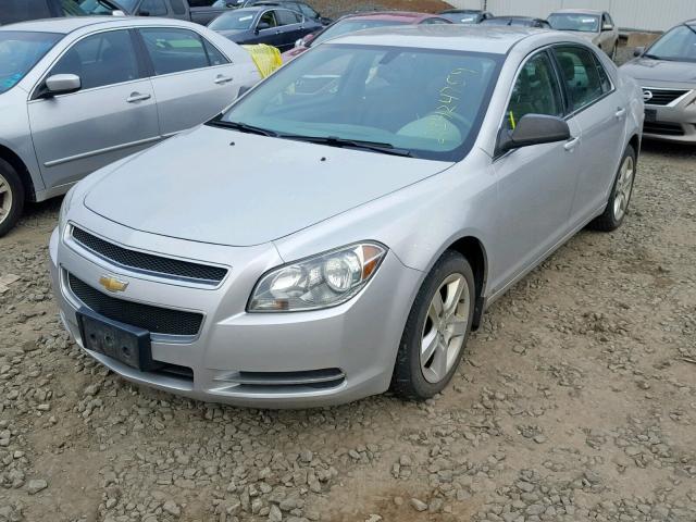 1G1ZG57BX9F254387 - 2009 CHEVROLET MALIBU LS SILVER photo 2