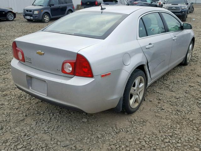 1G1ZG57BX9F254387 - 2009 CHEVROLET MALIBU LS SILVER photo 4