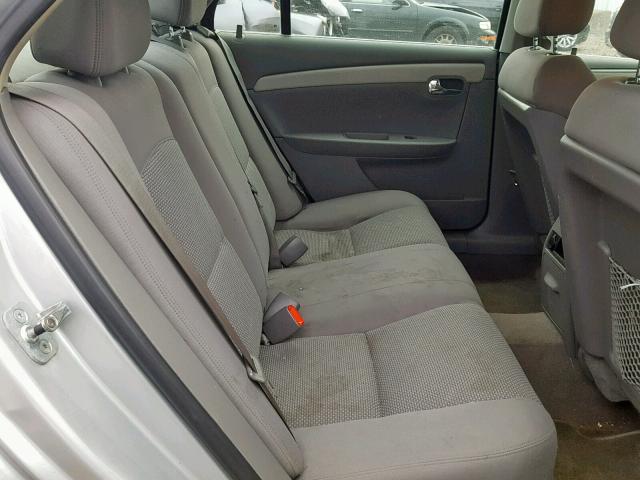1G1ZG57BX9F254387 - 2009 CHEVROLET MALIBU LS SILVER photo 6