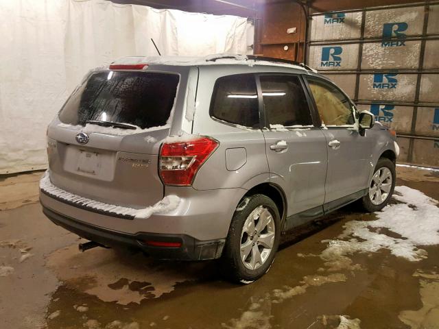 JF2SJADC1FH522292 - 2015 SUBARU FORESTER 2 银色 照片 4