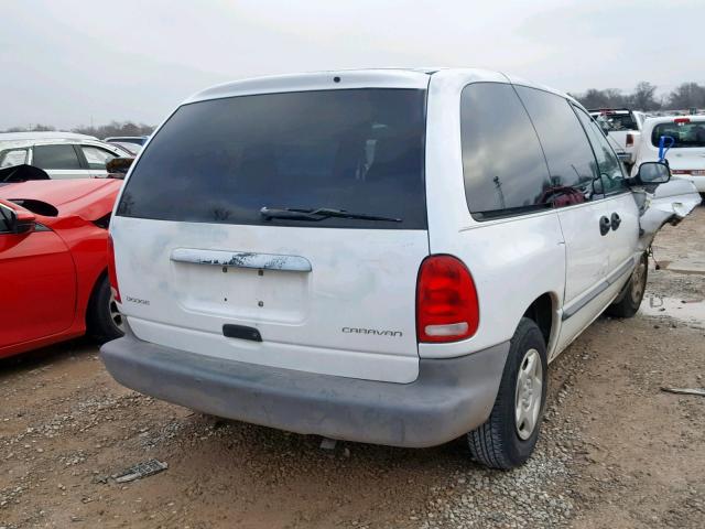 2B4GP25G2XR218739 - 1999 DODGE CARAVAN WHITE photo 4