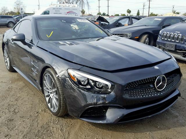 WDDJK7DA8HF048449 - 2017 MERCEDES-BENZ SL 550 GRAY photo 1