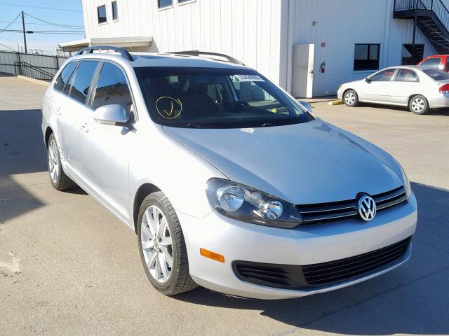 3VWPL7AJ8EM628007 - 2014 VOLKSWAGEN JETTA TDI SILVER photo 1