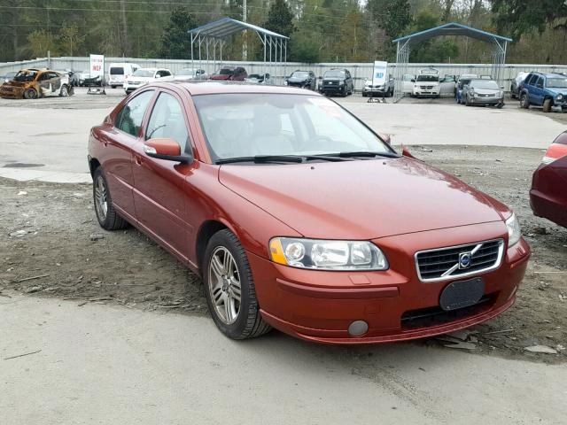 YV1RS592782694912 - 2008 VOLVO S60 2.5T MAROON photo 1