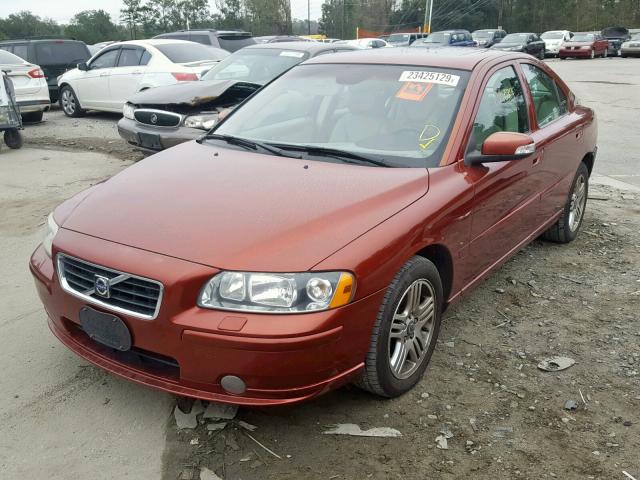 YV1RS592782694912 - 2008 VOLVO S60 2.5T MAROON photo 2