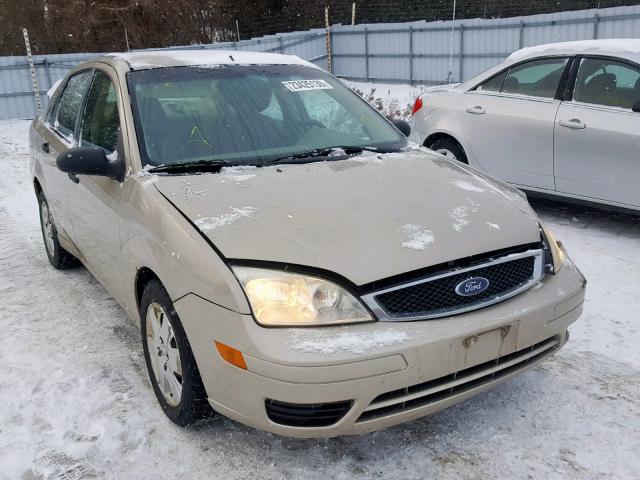 1FAFP34N57W359547 - 2007 FORD FOCUS ZX4 GOLD photo 1