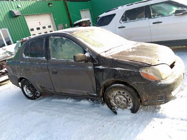 JTDBT123640329921 - 2004 TOYOTA ECHO GRAY photo 1