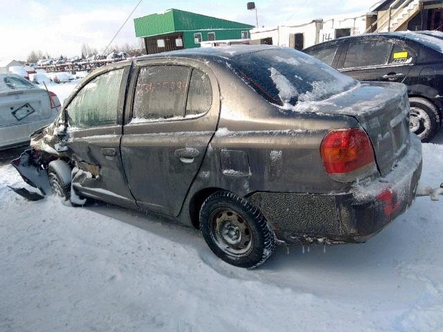 JTDBT123640329921 - 2004 TOYOTA ECHO GRAY photo 3