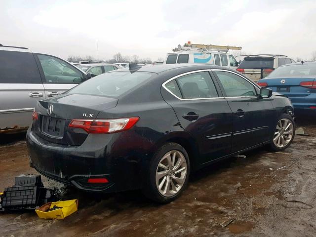 19UDE2F35GA001652 - 2016 ACURA ILX BASE BLACK photo 4