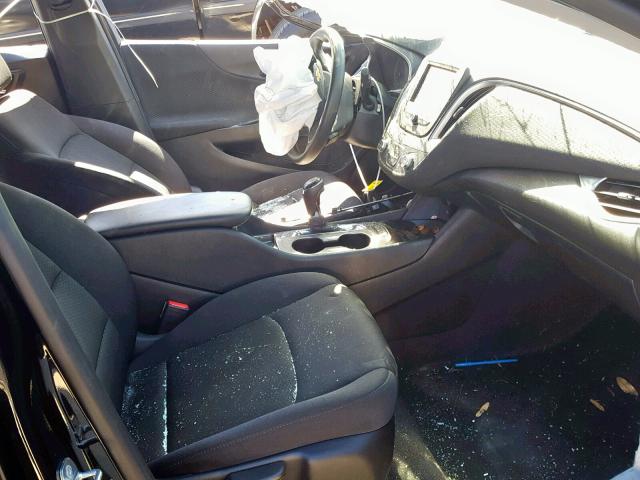 1G1ZB5ST0HF197176 - 2017 CHEVROLET MALIBU LS BLACK photo 5