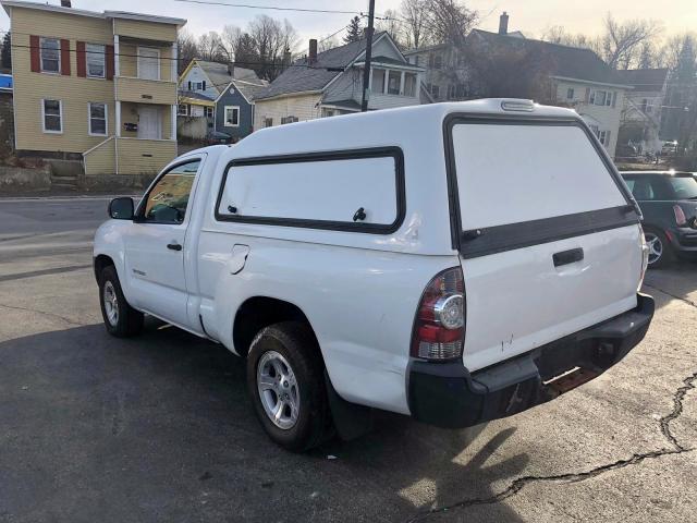 5TENX4CN8AZ701385 - 2010 TOYOTA TACOMA WHITE photo 2