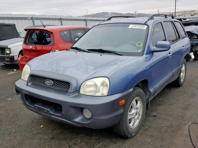 KM8SC73D92U277003 - 2002 HYUNDAI SANTA FE G TWO TONE photo 2