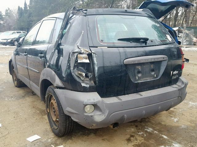 5Y2SL658X7Z413681 - 2007 PONTIAC VIBE BLACK photo 3