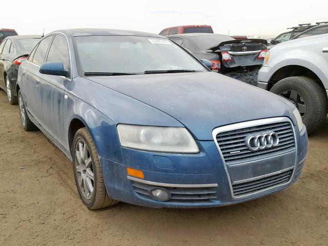 WAUDG74F45N100467 - 2005 AUDI A6 3.2 QUA BLUE photo 1