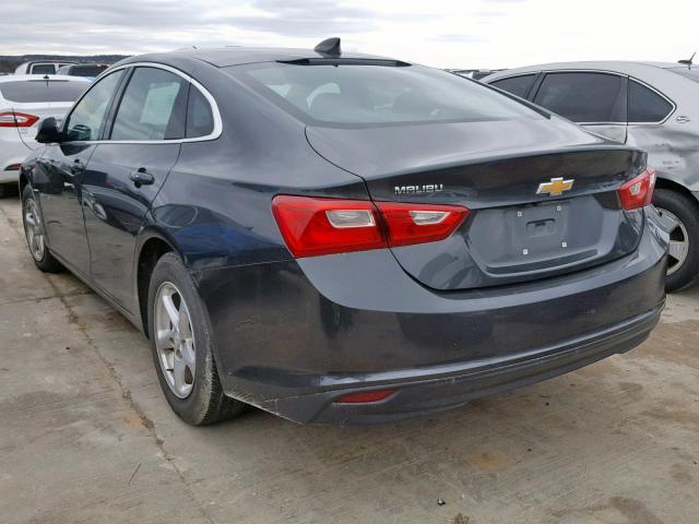 1G1ZB5ST5HF207247 - 2017 CHEVROLET MALIBU LS 灰色 照片 3