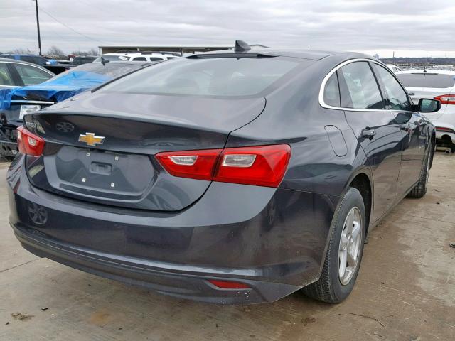 1G1ZB5ST5HF207247 - 2017 CHEVROLET MALIBU LS 灰色 照片 4