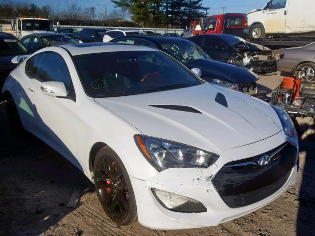 KMHHU6KJ9FU124510 - 2015 HYUNDAI GENESIS CO WHITE photo 1