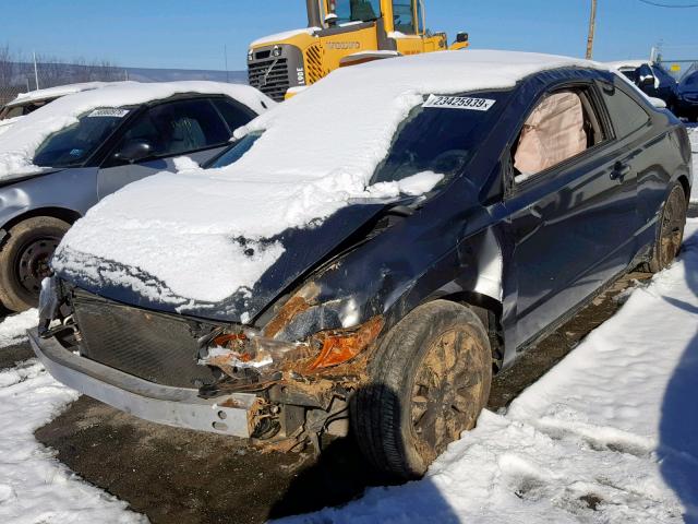 2HGFG12809H534639 - 2009 HONDA CIVIC EX CHARCOAL photo 2