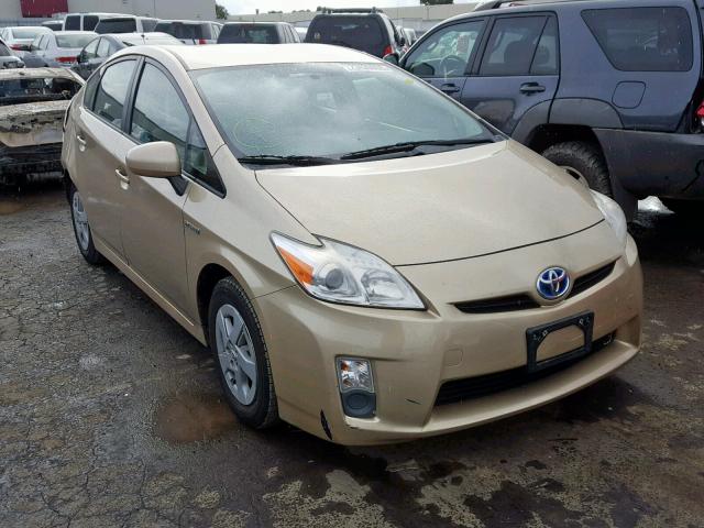 JTDKN3DU5B1431732 - 2011 TOYOTA PRIUS TAN photo 1